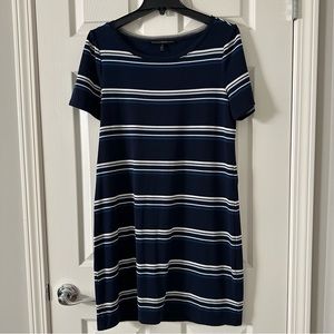 WHBM t-shirt dress in navy